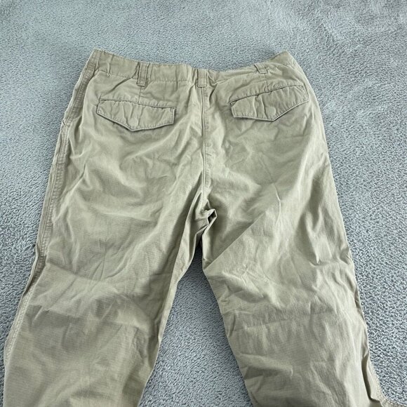 Isaac Mizrahi For Target Womens Khaki Chino Pants Size 10 Cotton Leg 2762 - Picture 2 of 9